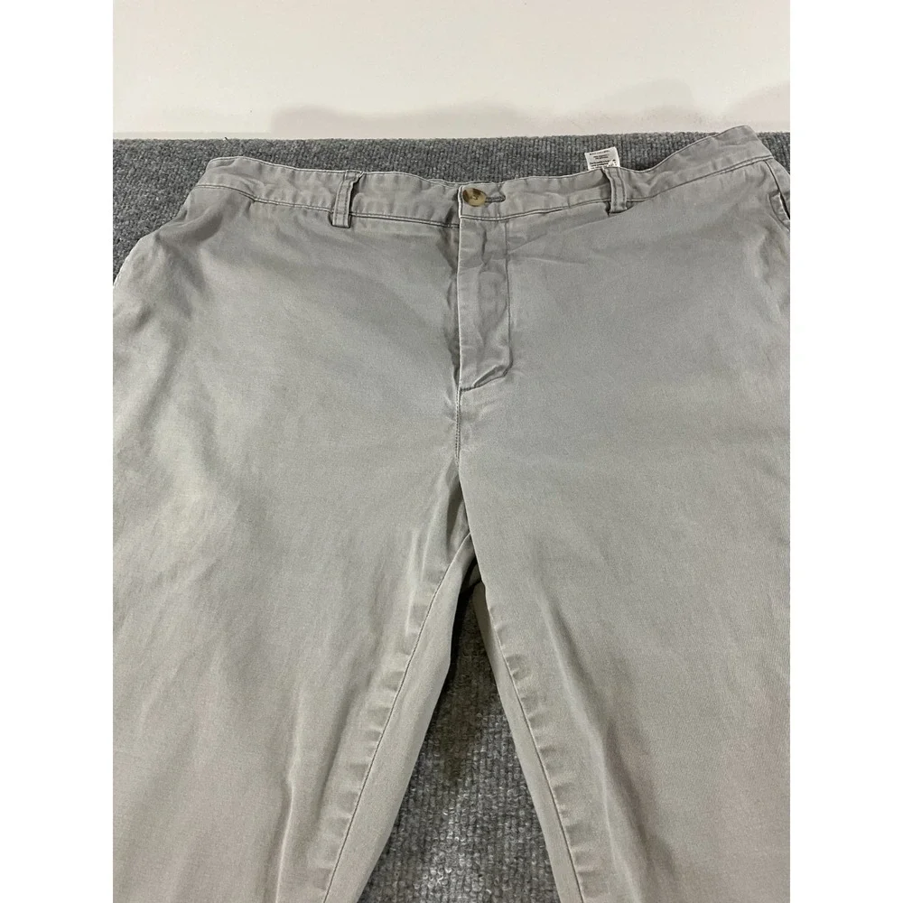 Vineyard Vines Club Pants Mens 36x34 Khaki Gray Chino Classic Fit Preppy Casual